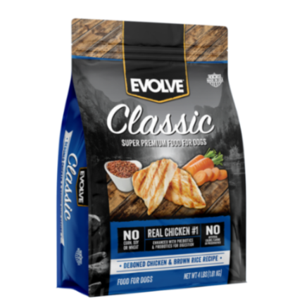 EVOLVE DOG CLASSIC CHICKEN  - POLLO 30 LB - 13.6 KG