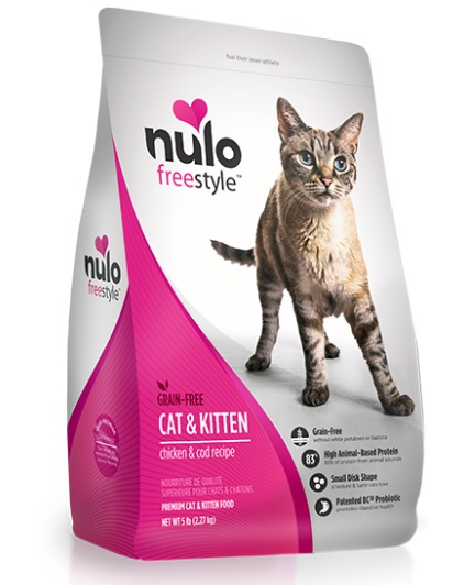 NULO CAT FS GRAIN FREE KITTEN & CAT POLLO Y BACALAO 5LB - 2.27 KG
