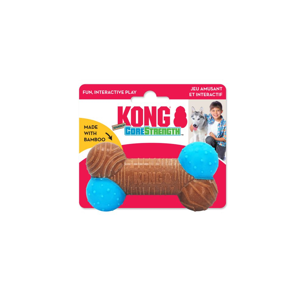 KONG PERRO BAMBOO HUESO SMALL