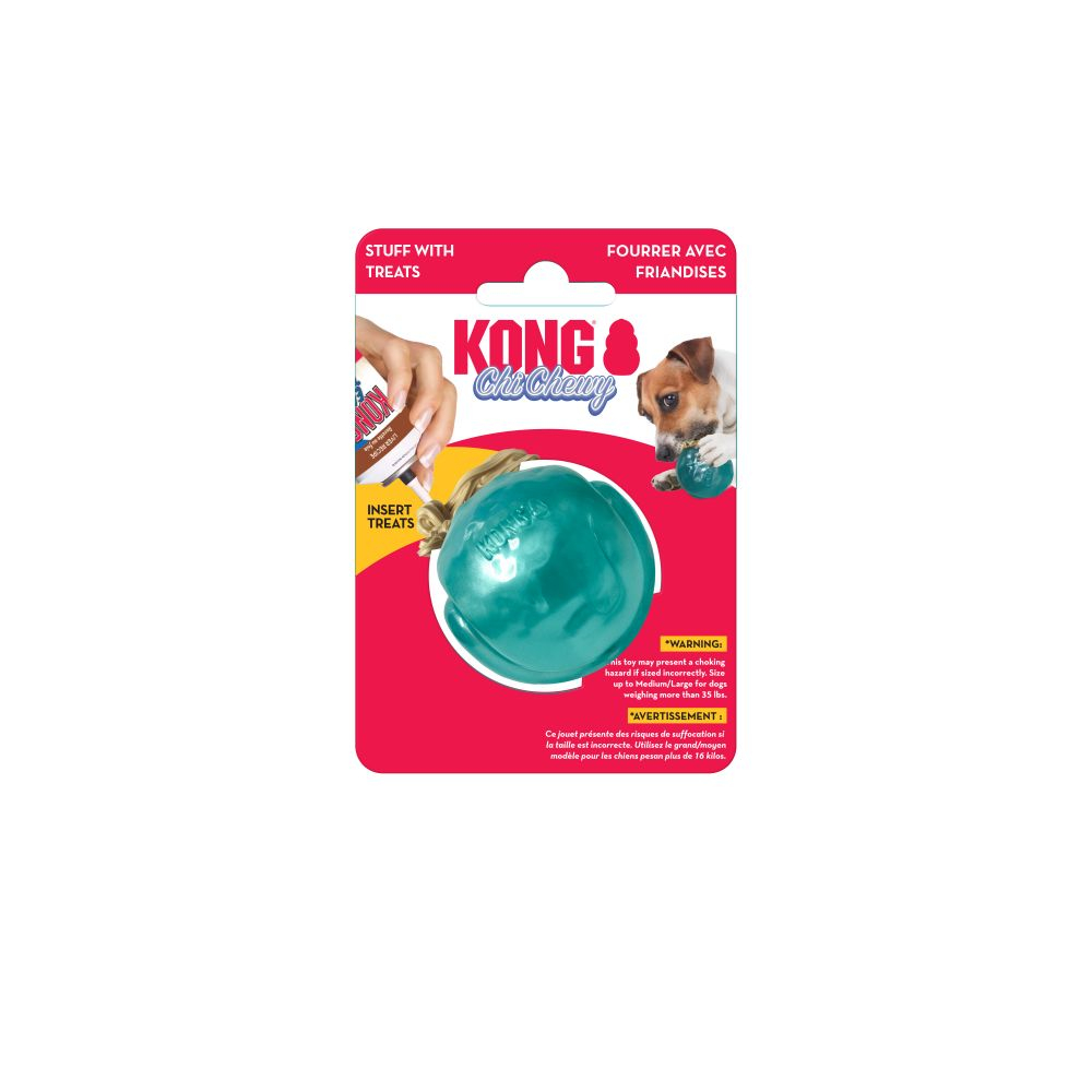 KONG PERRO CHICHEWY PELOTA RELLENABLE SMALL