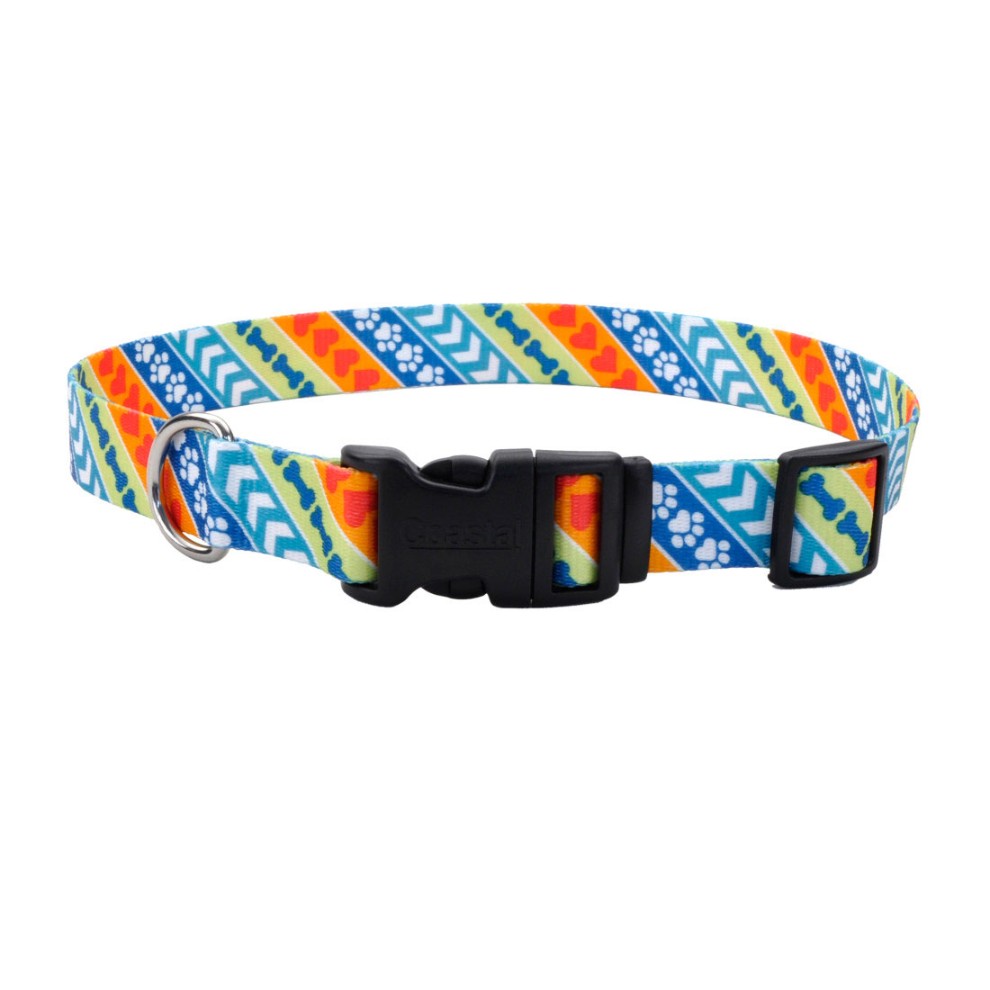 COASTAL PERRO STYLES AMOR PAZ AMARILLO COLLAR X-SMALL 3/8"