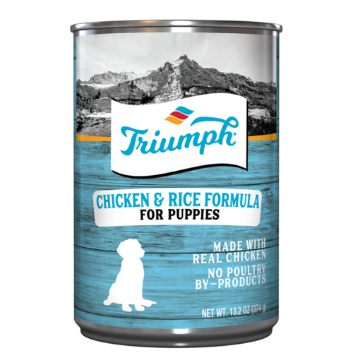 [600383 TRI] TRIUMPH DOG WILD SPIRIT LATA CACHORROS-  POLLO  Y ARROZ  13.2 OZ - 374 GR