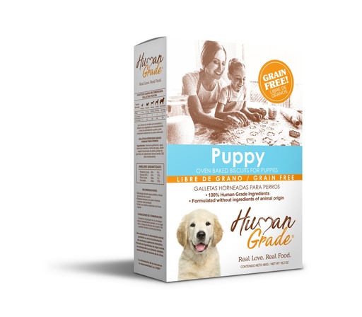 [HG0201 HG] HUMAN GRADE GRAIN FREE BISCUITS - PUPPY 460 GR