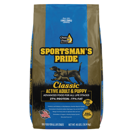 [10321 SP] SPORTSMANS PRIDE ACTIVE PUPPY & ADULT 27-17 - POLLO 40 LB - 18.14. KG