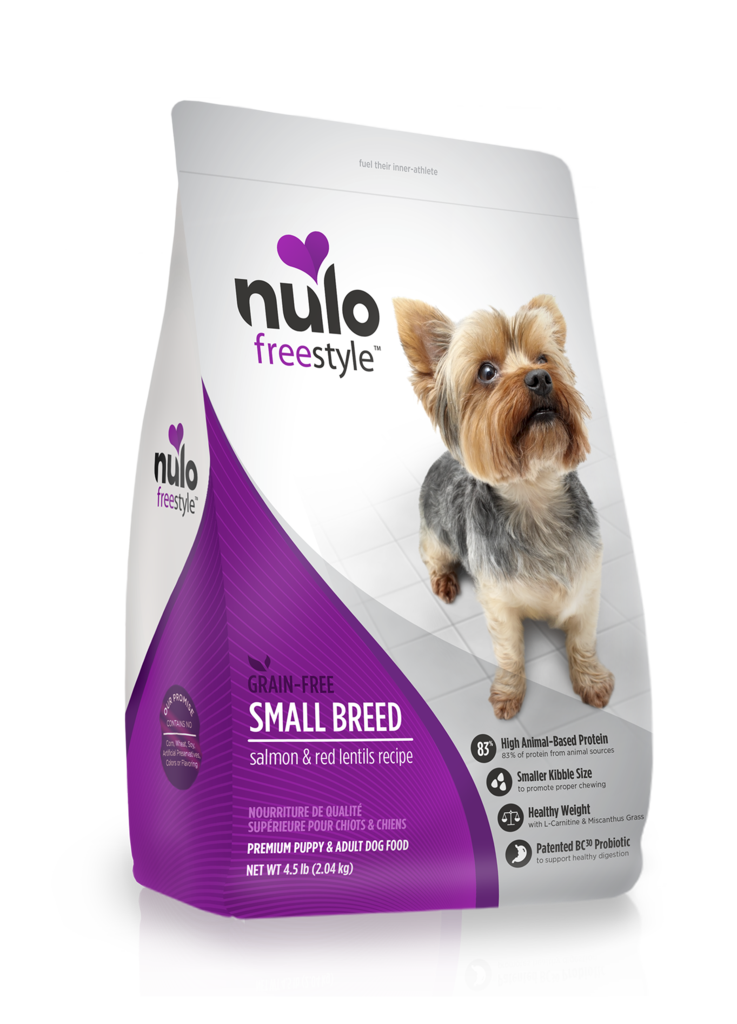 NULO DOG FS GRAIN FREE SMALL BREED SALMON 11 LB - 4.98 KG