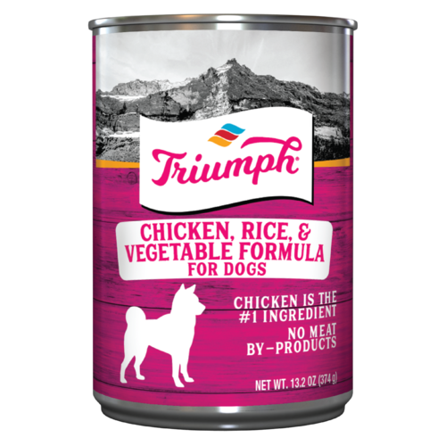 TRIUMPH DOG WILD SPIRIT LATA POLLO Y  VEGETALES 13.2 OZ - 374 GR