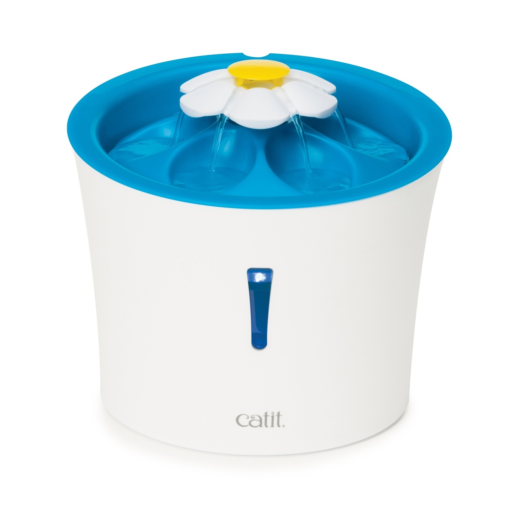 CATIT FUENTE DE AGUA FLORES 3L CON INDICADOR LED