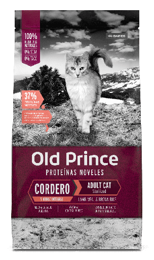 OLD PRINCE NOVEL GATOS CORDERO - ADULTOS ESTERILIZADO 7.5 KG