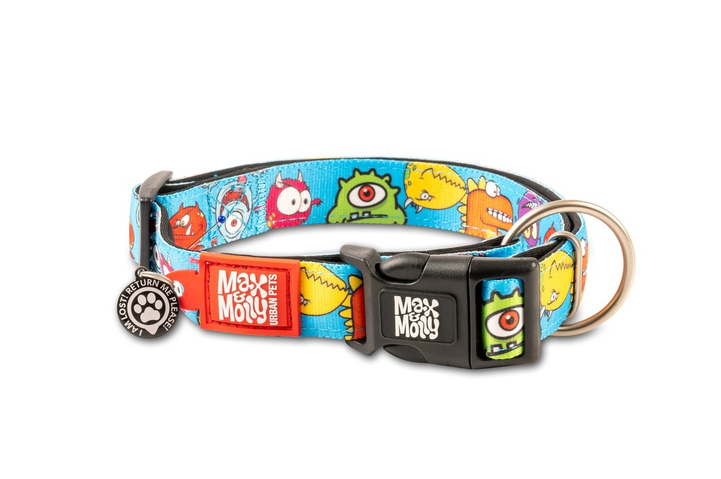 MAX & MOLLY ORIGINAL LITTLE MONSTERS COLLAR PERRO X-SMALL