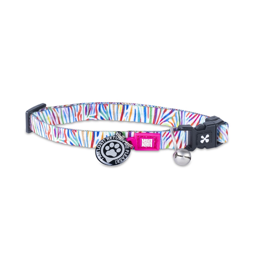 MAX & MOLLY ORIGINAL MAGIC ZEBRA COLLAR GATO