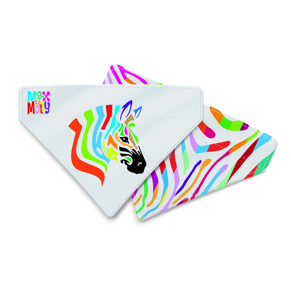 MAX & MOLLY ORIGINAL MAGIC ZEBRA BANDANA SMALL