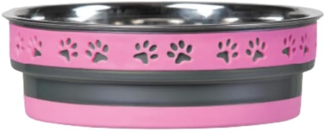 LOVING PETS COMEDERO CORSA MEDIUM ROSADO