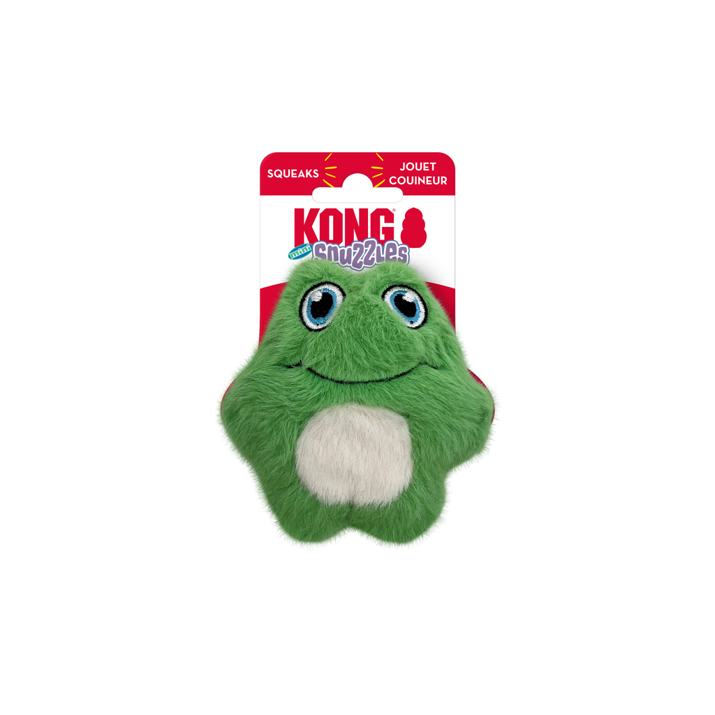 KONG PERRO PELUCHE SNUZZLES MINI SAPO XSMALL