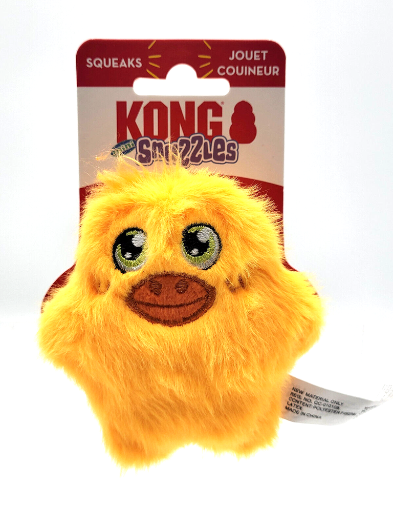 KONG PERRO PELUCHE SNUZZLES MINI PATO XSMALL