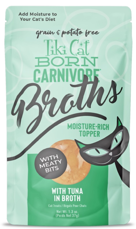 TIKI CAT BROTH - ATUN EN CALDO - 37 GR  POUCH