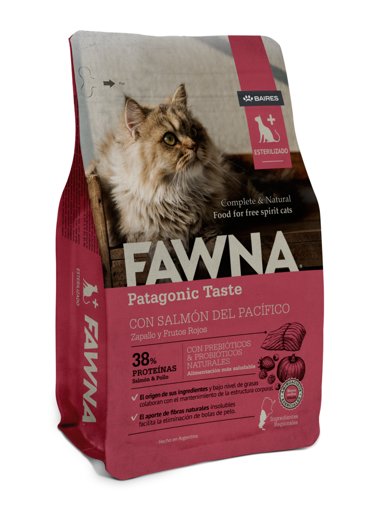 FAWNA SALMON GATOS ESTERILIZADOS 7.5 Kg