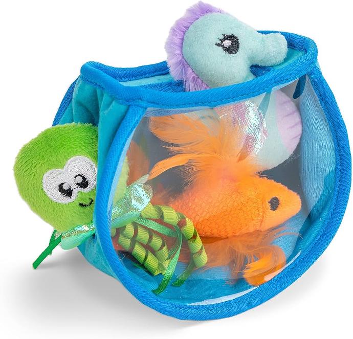 CATSTAGES GATO MIND GAMES HIDE & SEEK FISH BOWL
