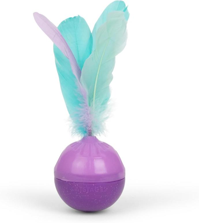 CATSTAGES GATO MINDGAMES FEATHER TREAT STUFFER