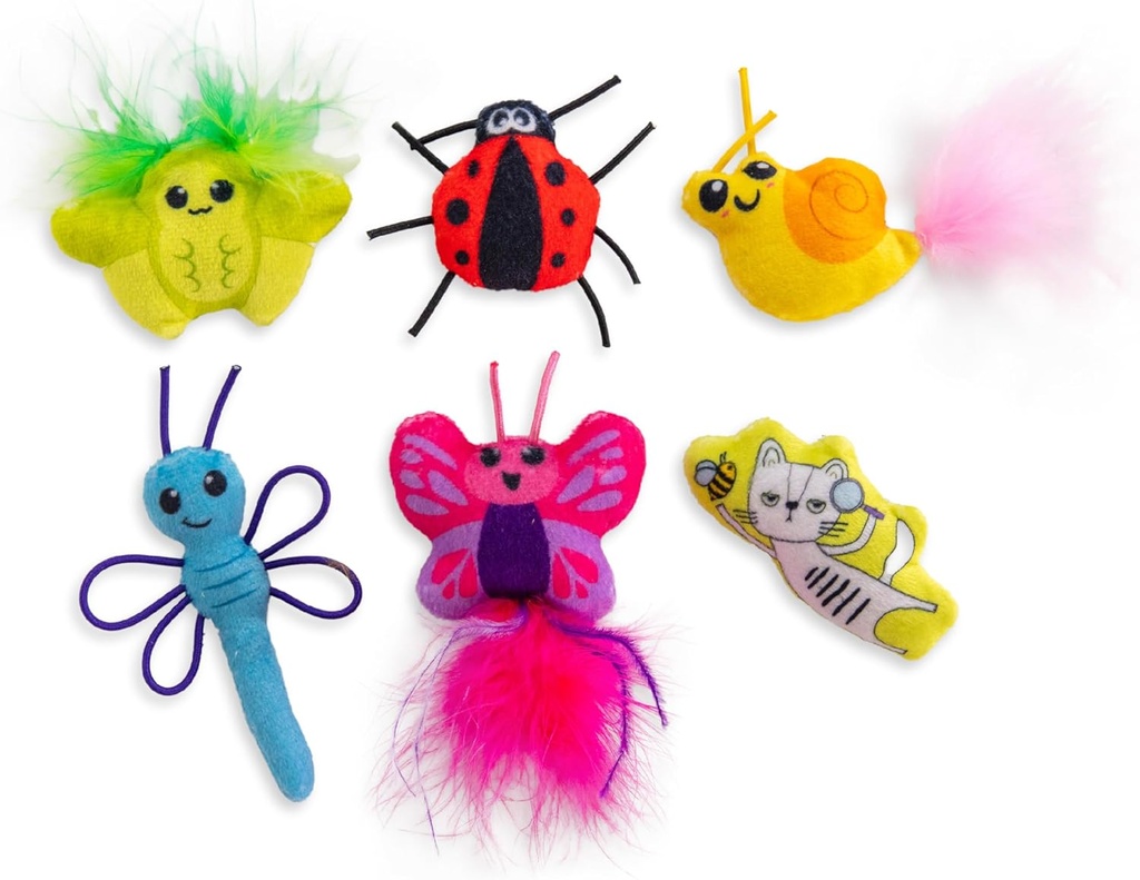 CATSTAGES GATO SELFCARE CUTE AS A BUG 6PK