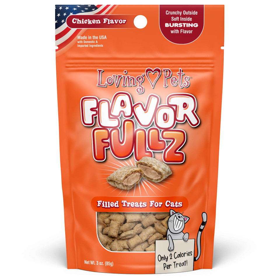 FLAVORFULLZ CAT SNACK - POLLO 3 OZ