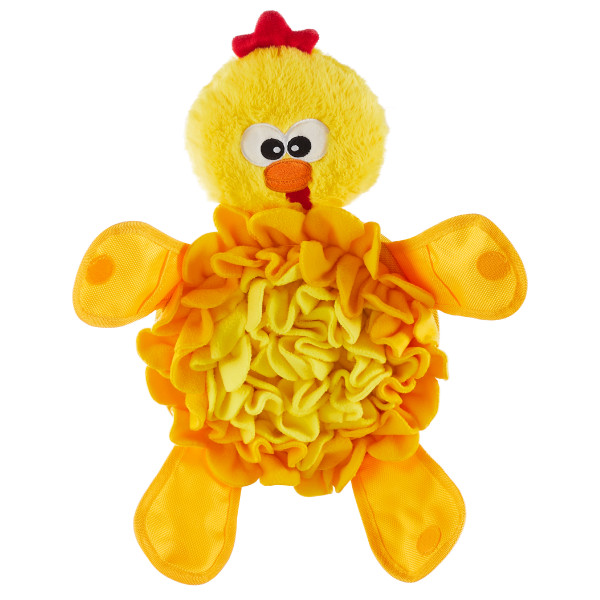 OUTWARD HOUND PELUCHE STUFF HIDE POLLO LG