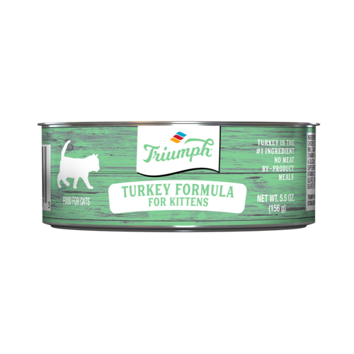 PROMO FECHA CORTA - FEB-19-2026 -TRIUMPH CAT WILD SPIRIT LATA KITTEN TURKEY - PAVO 5.5  OZ - 156 GR