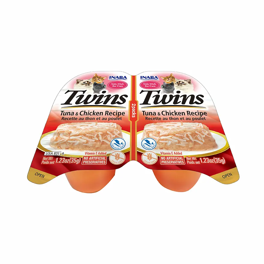INABA CAT - TWINS TUNA & CHICKEN RECIPE 70 gr