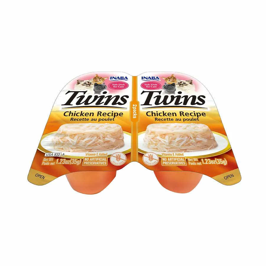 INABA CAT - TWINS CHICKEN RECIPE  70 gr