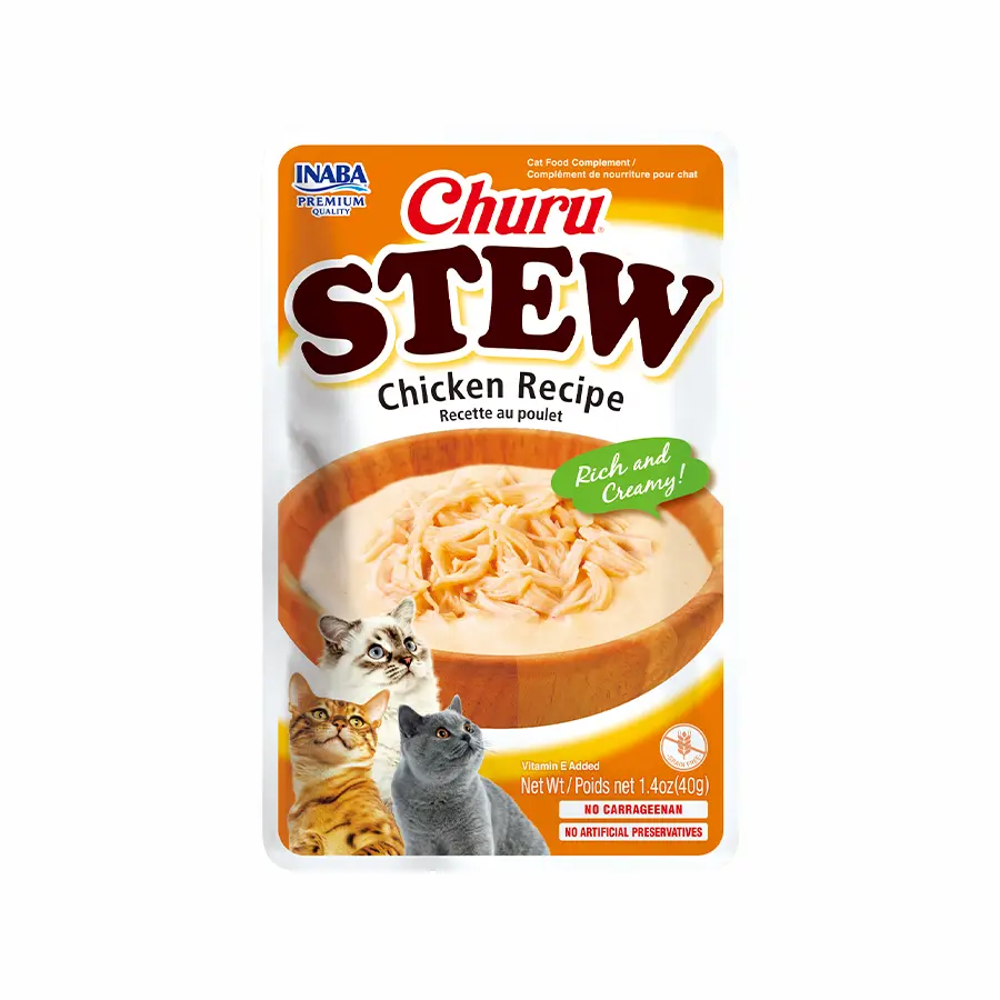INABA CAT - STEW CHICKEN RECIPE 40 gr