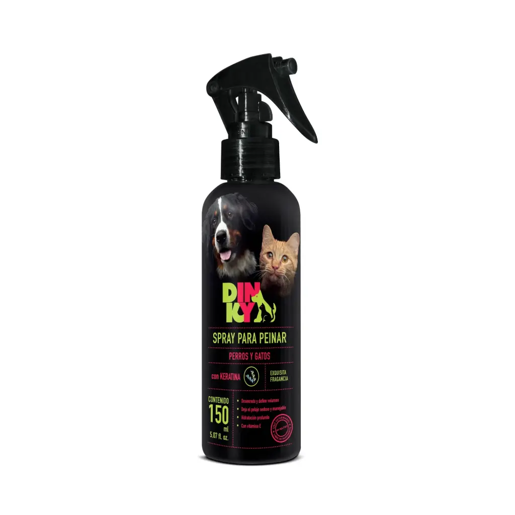 DINKY SPRAY PARA PEINAR DINKY PERROS Y GATOS X 150ML 