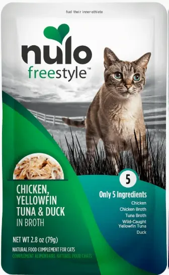 NULO CAT FS GRAIN FREE MEAL ENHANCER - POUCH POLLO , ATUN, PATO 79 GR  