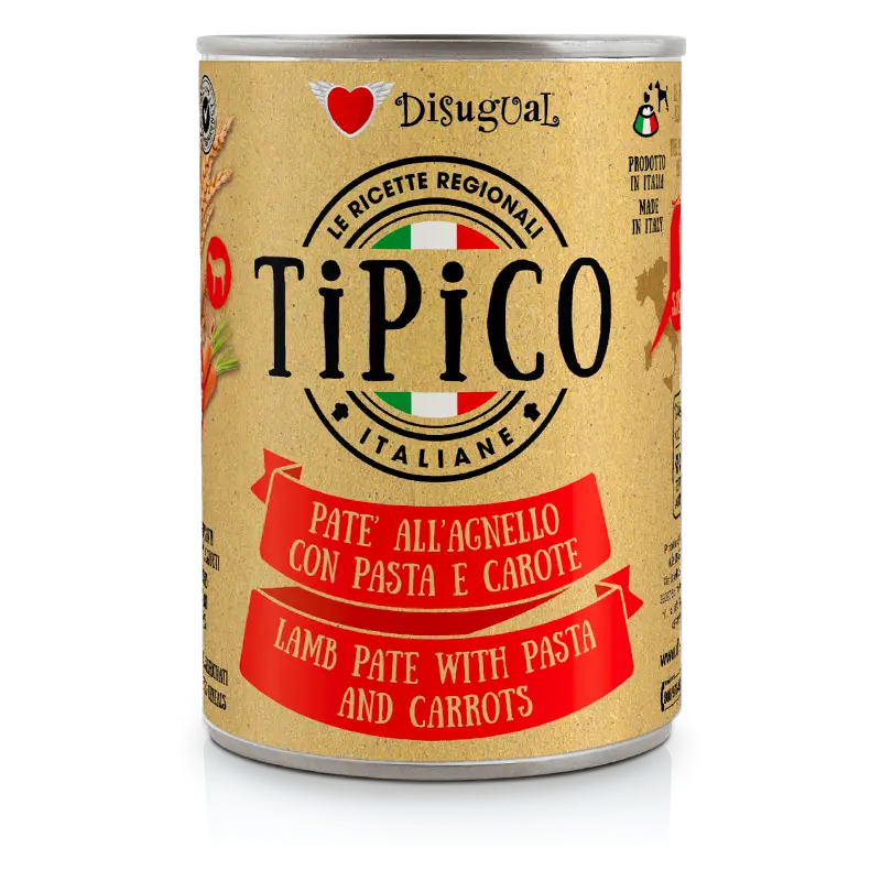 DISUGUAL DOG TIPICO -CZONA SARDEGNA CORDERO LATA 400 GR 
