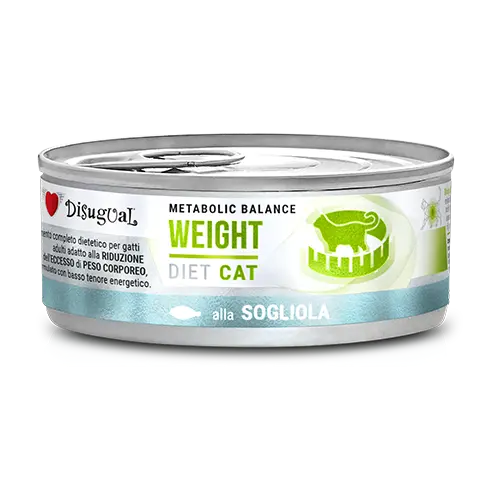 DISUGUAL CAT WEIGHT DIET - PESCADO SOLE LATA POR 85 GR