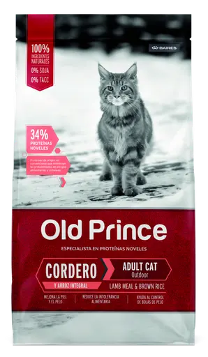 PROMO FECHA CORTA MAR-12-27 Old Prince Novel cordero y arroz gatos adultos 3 Kg