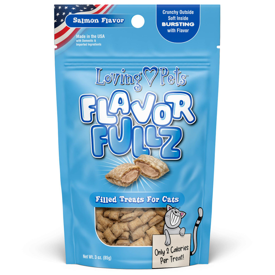 PROMO CORTA FECHA ENE-06-27 FLAVORFULLZ CAT SNACK - SALMON 3 OZ 