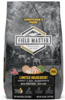 SPORTSMANS PRIDE LIMITED INGREDIENT  FORMULA 26-18 PAVO  40 LB - 18.14 KG