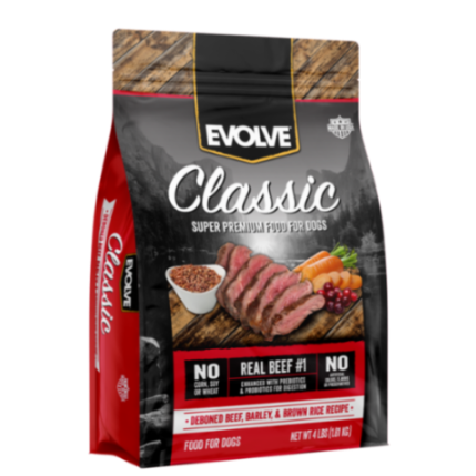 EVOLVE DOG CLASSIC BEEF - CARNE 3.5 LB - 1.56 KG