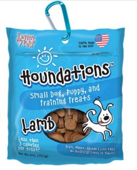 HOUNDATIONS DOG SNACK LAMB - CORDERO 4OZ