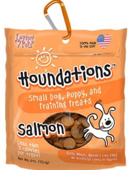 HOUNDATIONS DOG SNACK SALMON 4OZ