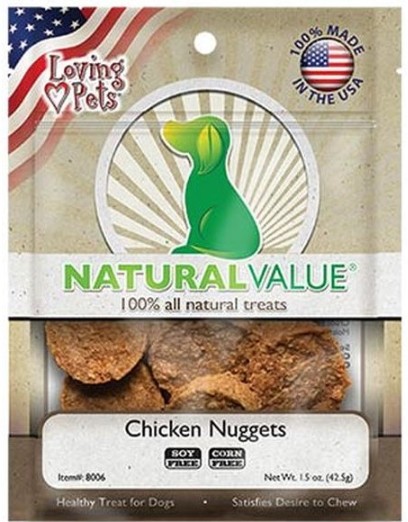 NATURAL VALUE CHICKEN NUGGET RECIPE X 42.5 GR