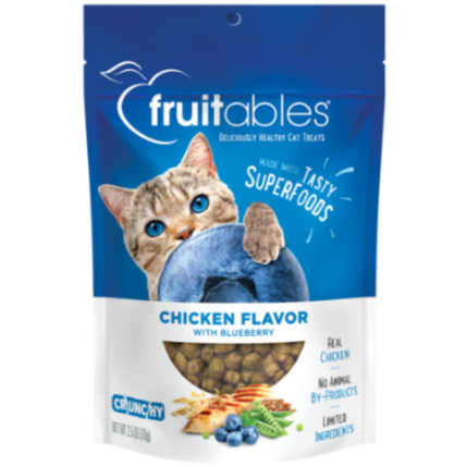 FRUITABLES CAT SNACK POLLO Y ARANDANOS  70GR