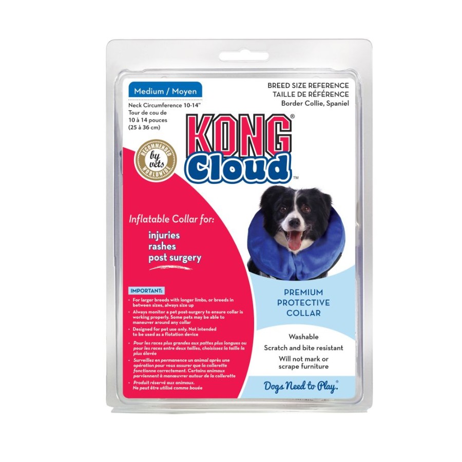 KONG COLLAR DE RECUPERACION INFLABLE CLOUD MEDIUM