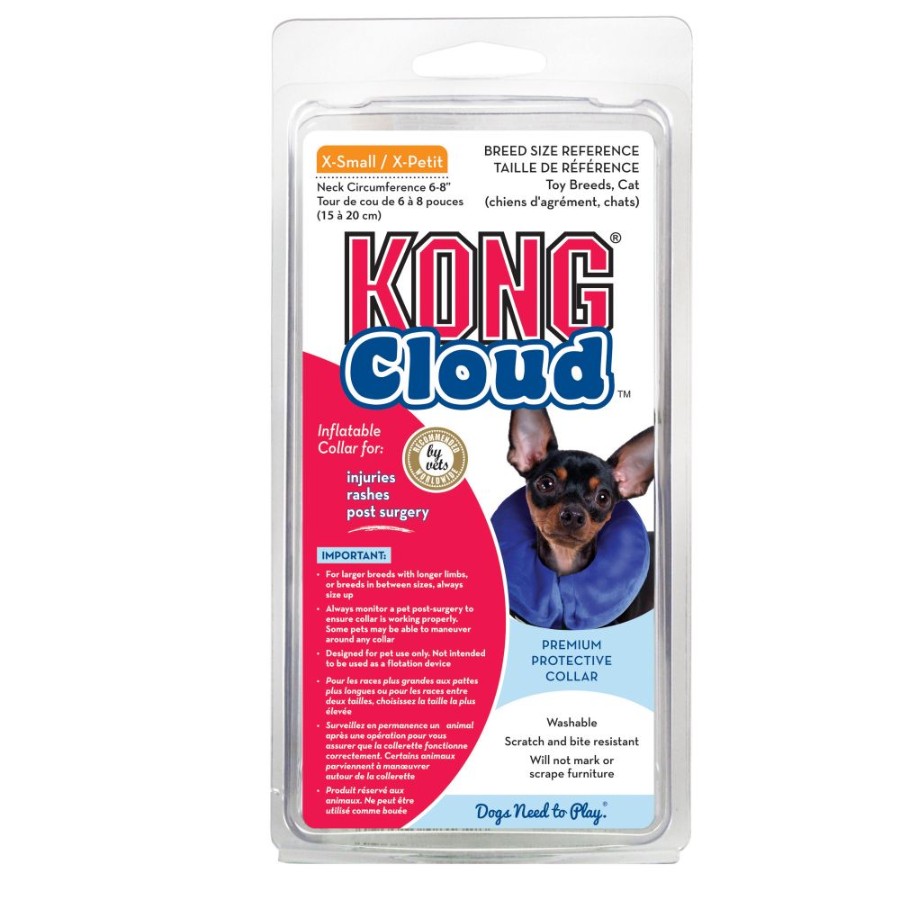 KONG COLLAR DE RECUPERACION INFLABLE CLOUD X-SMALL