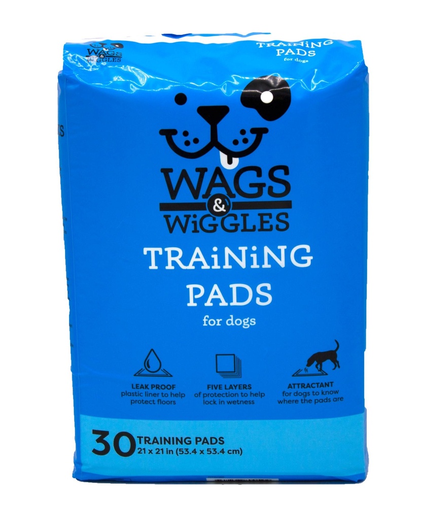 WAGS & WIGGLES TAPETE ENTRENAMIENTO X 30 UND