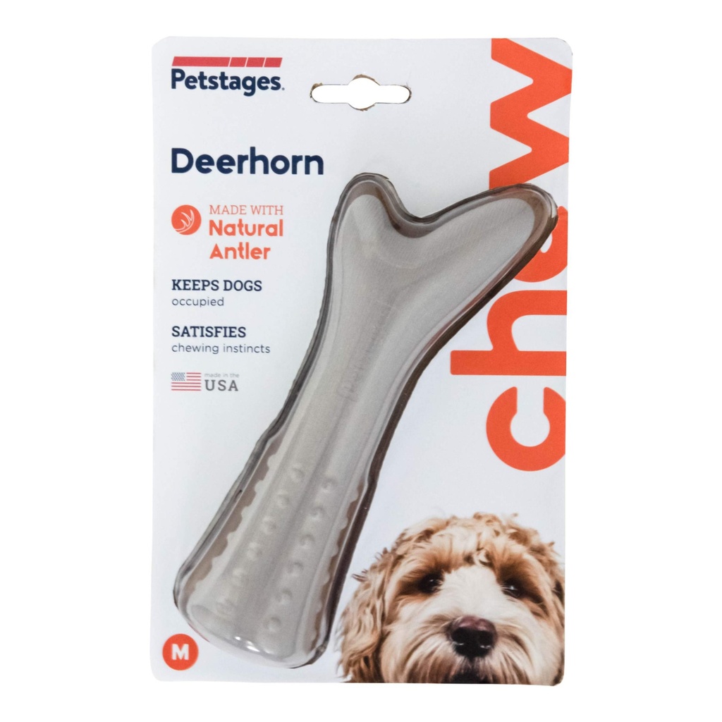 PETSTAGES PERRO DEERHORN MEDIUM