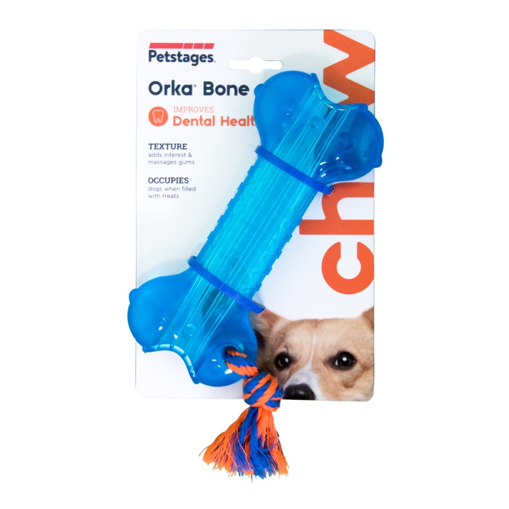 PETSTAGES PERRO ORKA HUESO