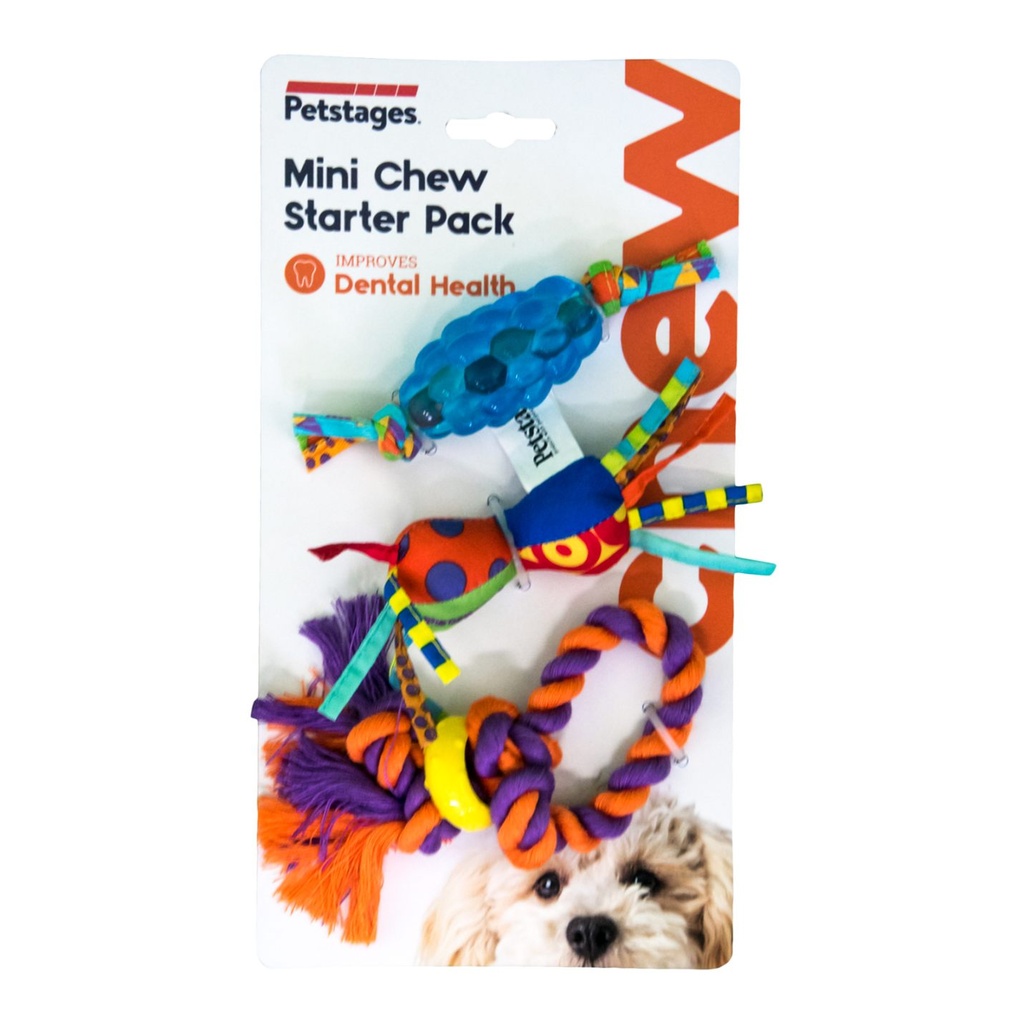 PETSTAGES PERRO MINI CHEW STARTER KIT SMALL