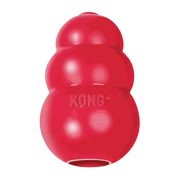 KONG PERRO CAUCHO CLASSIC PORTAPASABOCAS LARGE