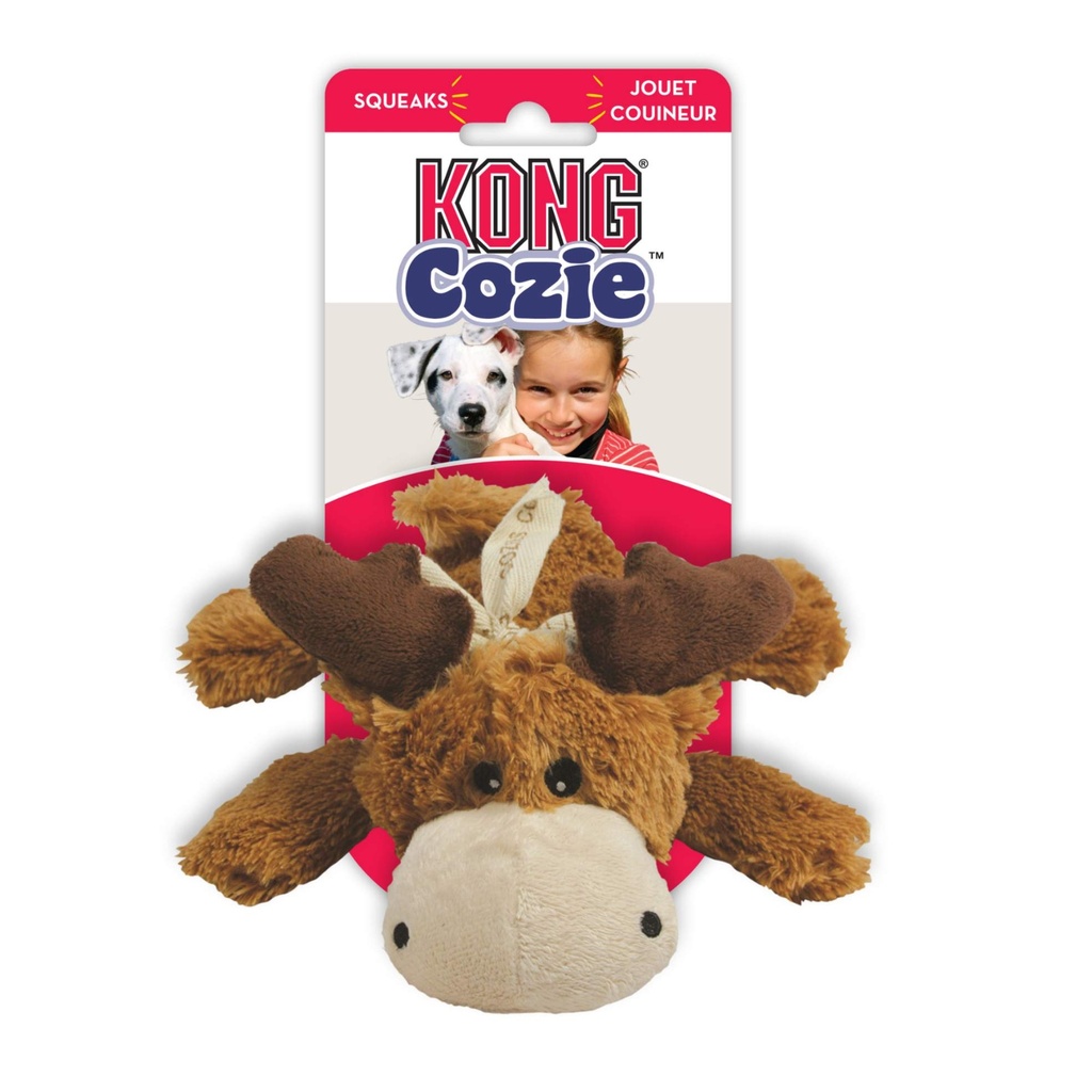 KONG PERRO PELUCHE COZIE ALCE SMALL