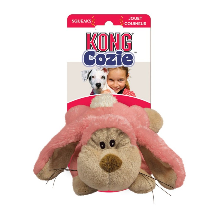 KONG PERRO PELUCHE COZIE CONEJO MEDIUM